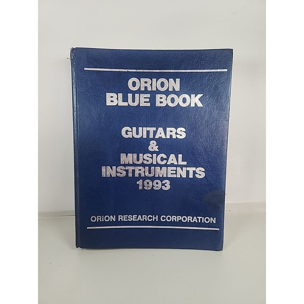 Orion Blue Book For Guitars And Other Musical Instruments Vintage Price Guide