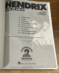JIMI HENDRIX Lot of 3 SONG BOOKS Are You Experienced AXIS Gypsys SHEET MUSIC