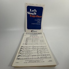 Lot 30 Choral Octavo Sheet Music SATB Sacred Religious Various Church Lets Sing