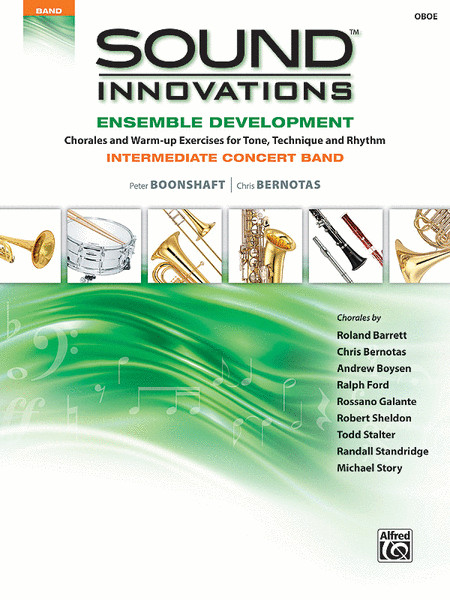 Sound Innovations Ensemble Development Intermediate Concert Band OBOE MUSIC BOOK