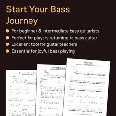 First 50 Songs You Should Play on Bass | Beginner Guitar Songbook with…