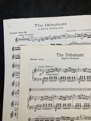 M WITMARK Concert Repertoire The Debutante Caprice Brillante Trumpet Cornet 9750