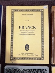MULTIPLE MINIATURE ORCHESTRA SCORES 2 SIGNED BY EDWIN P. CHILDS READ DESCRIPTION