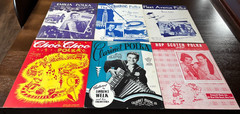 21 Vintage Polka Sheet Musics – All Complete – Some Dupes