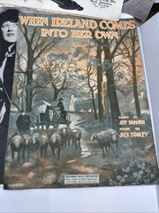 Vintage Sheet Music Lot 1920s 1930s Irving Berlin Ziegfeld Illustrated (58-23)