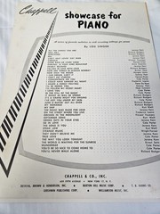 Sheet Music September Song 1938/ 1952