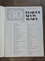30 Famous Show Tunes Song Music Book Bb Instruments H866 Charles Hansen