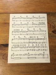 Classical Gas sheet music Mason Williams Midnight String Quartet 1968