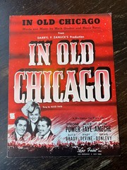 Alice Faye Vintage Sheet Music Lot Lillian Russell In Old Chicago & More
