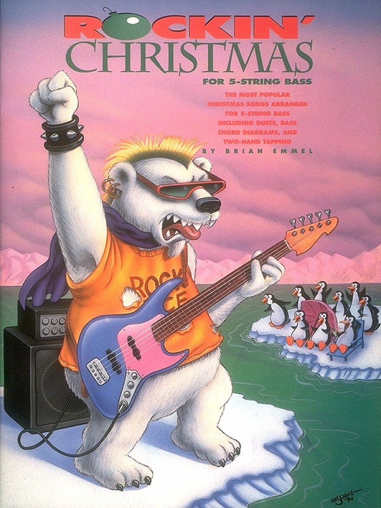 Rockin&rsquo; Christmas For 5-String Bass Sheet Music Guitar NEW 000000172