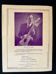 VTG – RARE / 1939 George Van Eps Method for Guitar By Epiphone – READ/SEE PICS!