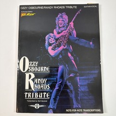 🔥🎸 Ozzy Osbourne Randy Rhoads Tribute Sheet Music Guitar Tablature Tab Book