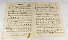 &lsquo;Til Reveille 1941 Sheet Music Rudy Vallee Stanley Cowan Bobby Worth WWII