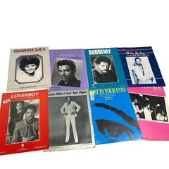Big Lot Of Sheet Music Piano Vocal Guitar Pop Pop R&B