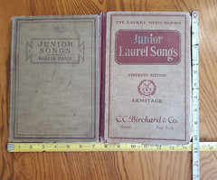 Hollis Dann Junior Songs 1918; C.C. Birchard & Co., Junior Laurel Songs 1915