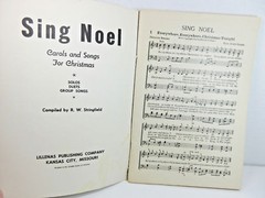 Vintage Songbook Sing Noel Carols And Songs Lillenas Publishing Solos Duet Group