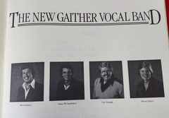 1981 The New GAITHER VOCAL BAND SONGBOOK Vocal Solo / Piano Edition pb 12 Gospel