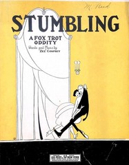 Stumbling Sheet Music Edward Zez Confrey Novelty Fox Trot Oddity 1922 Key of G