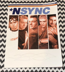 *NSYNC Piano Vocal Chords Sheet Music Book Pre-Owned (EUC) 1998 FAST SHIP