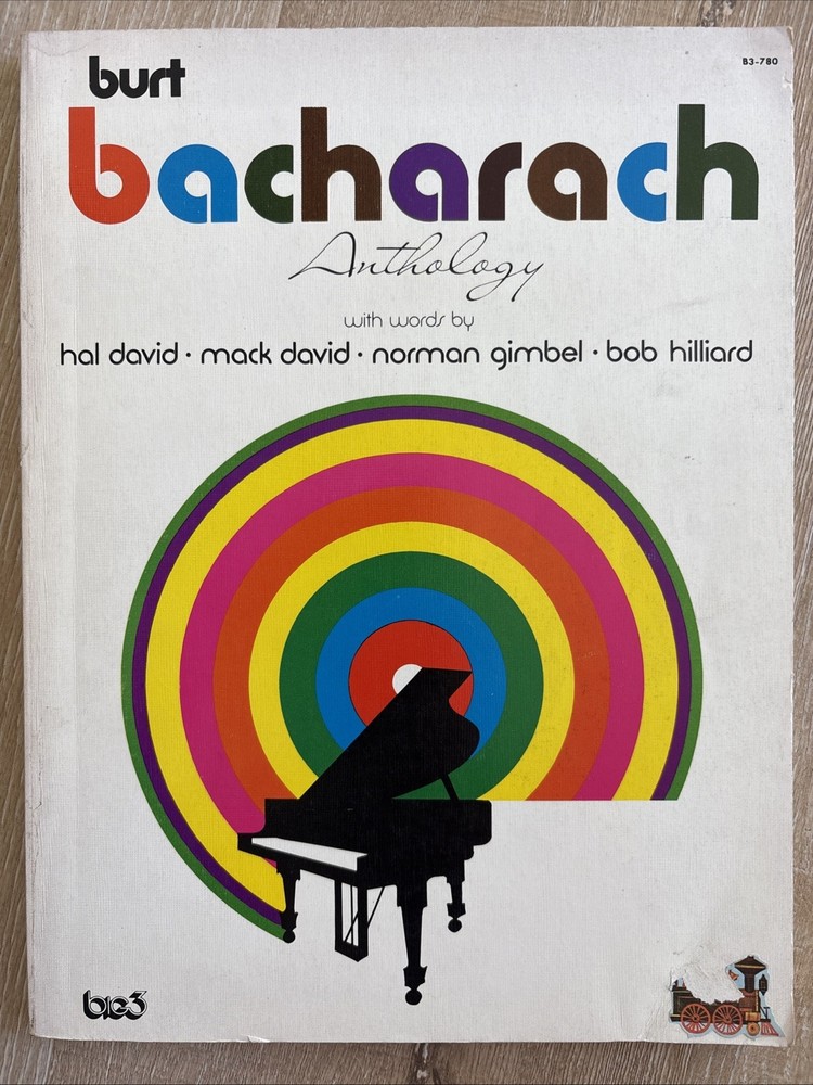 BURT BACHARACH ANTHOLOGY Songbook 1970 Sheet Music Big 3 Vintage