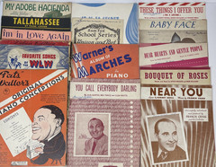 Vintage Piano Sheet Music Songs Solos 1930s-1950s Huge Lot of 120+ Many Genres