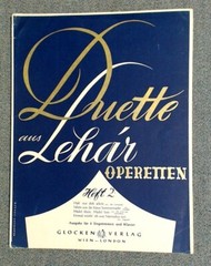 Duets From Franz Lehar Operettas Book 2 (Glocken-Verlag 1953 – German Text)