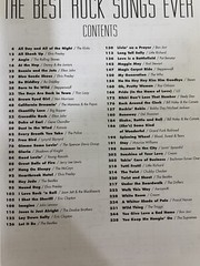 The Best Rock Songs Ever 2nd Edition Sheet Music Piano Vocal Guitar 000490424