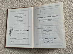 SONGS OF THE SANCTUARY, Haldor Lillenas hardback hymnal songbook 1950s vintage