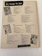 VTG More Harms Hits Through The Years Piano Sheet Music Book 80 Pages 26 Songs