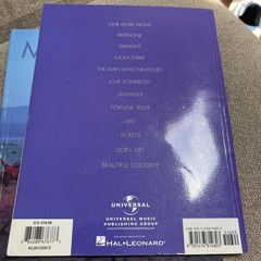 Maroon 5 V Sheet Music Songbook (3) Overexposed Piano Vocals Guitar Hal Leonard