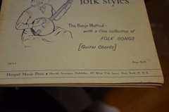 Peggy Seeger The Five-String Banjo American Folk Styles Book 1960 Hargail