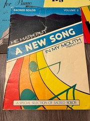 Sheet Music Lot 7 Religious Faith Books Booklets 1952-1980 Gaither Piano Singing