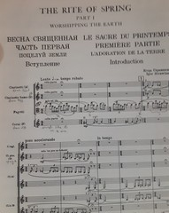 Rite of Spring Full Orchestra Score Igor Stravinsky International Music Company