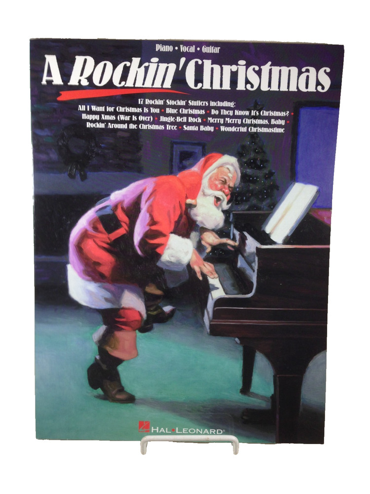 Hal Leonard A Rockin&rsquo; Christmas Songbook Piano Vocal Guitar