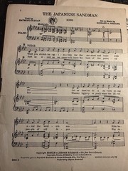 P 1920 Oriental Exotic Sheet Music JAPANESE SANDMAN by Richard Whiting