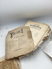 Large Archaic Antique Sheet Music / Book Lot (Unsorted)