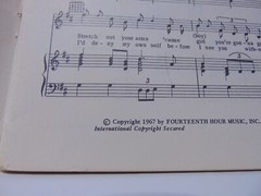 Super Pop Rock Song Book Words Music Guitar Chords Souvenir Photos No 1A 1960s