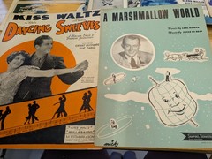 Lot of 10 antique vintage sheet music folios – different songs 1920s-1950s Lot 5
