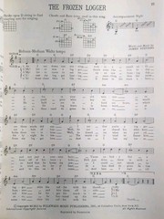 1959 Folklore for Guitar☆Hy White☆Music And Lyrics Of Famous Folk Songs