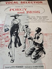 Vintage 1959 Porgy And Bess Vocal Selection Songbook Sheet Music Gershwin Movie