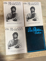 Eric Clapton Crossroads COMPLETE 3 vols. Hal Leonard Guitar + 1 Deluxe Chappell