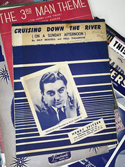 Sheet Music Lot of 80+Vintage Colorful Photos for Framing 1920s-50s, most 1940s