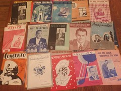 Lot of 220+ Antique Sheet Music Ranging 1920s 1930s 1940s Berlin
