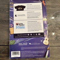 Disney Dare to Dream JR Actor’s Script Broadway Junior MTI Hal Leonard Book