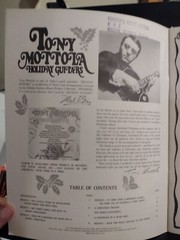 TONY MOTTOLA Songbook Holiday Guitars Vintage Jazz 1976 Excellent Condition