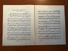 The Glory of the Stars sheet music, 1901, By W.F. Trumbell