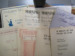 Lot 100 sheet music 20th century U.S. & U.K. composers all photos included