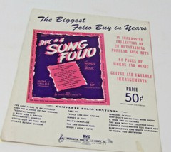 Vintage Sheet Music You&rsquo;ll never know 1943 20th Century Fox.