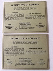 1931 Harry L Alford HUNGRY FIVE IN IRELAND Trumpet + 2nd Bb Clarinet Parts VG