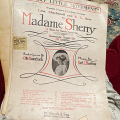 M. Witmark & Sons Madame Sherry Sheet Music Piano/Voice Solo Musicals MPN 60